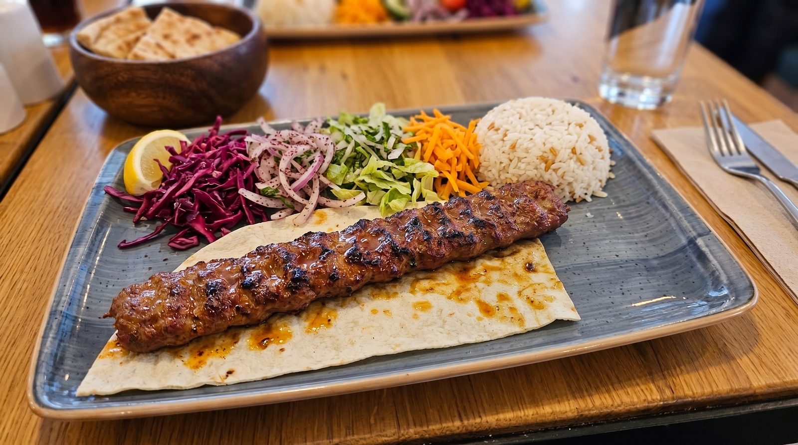 Adana kebab and Turkish grill at Moda Chelmsford