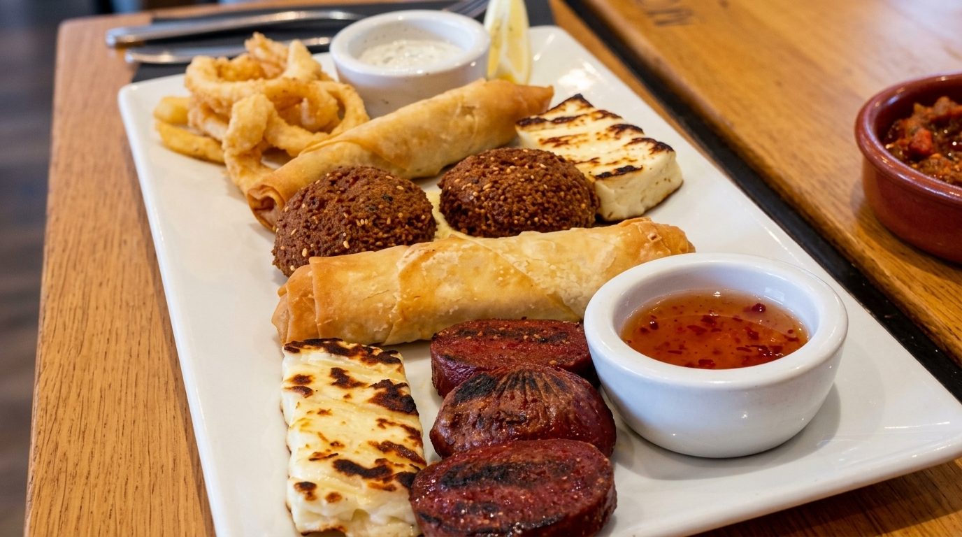 Turkish meze and starters at Moda Chelmsford